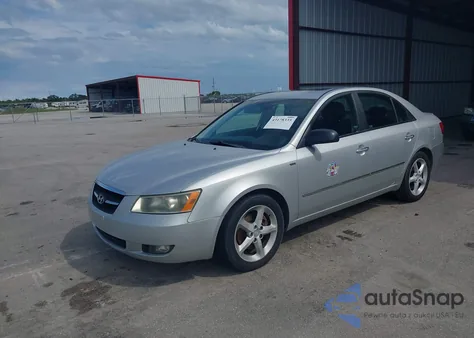 2007 Hyundai Sonata Limited/Se V6 from USA, damaged, VIN 5NPEU46F77H237367